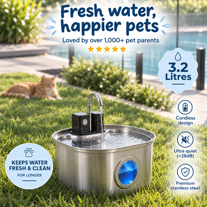 3.2L Wireless Whisker Co Drinking Fountain