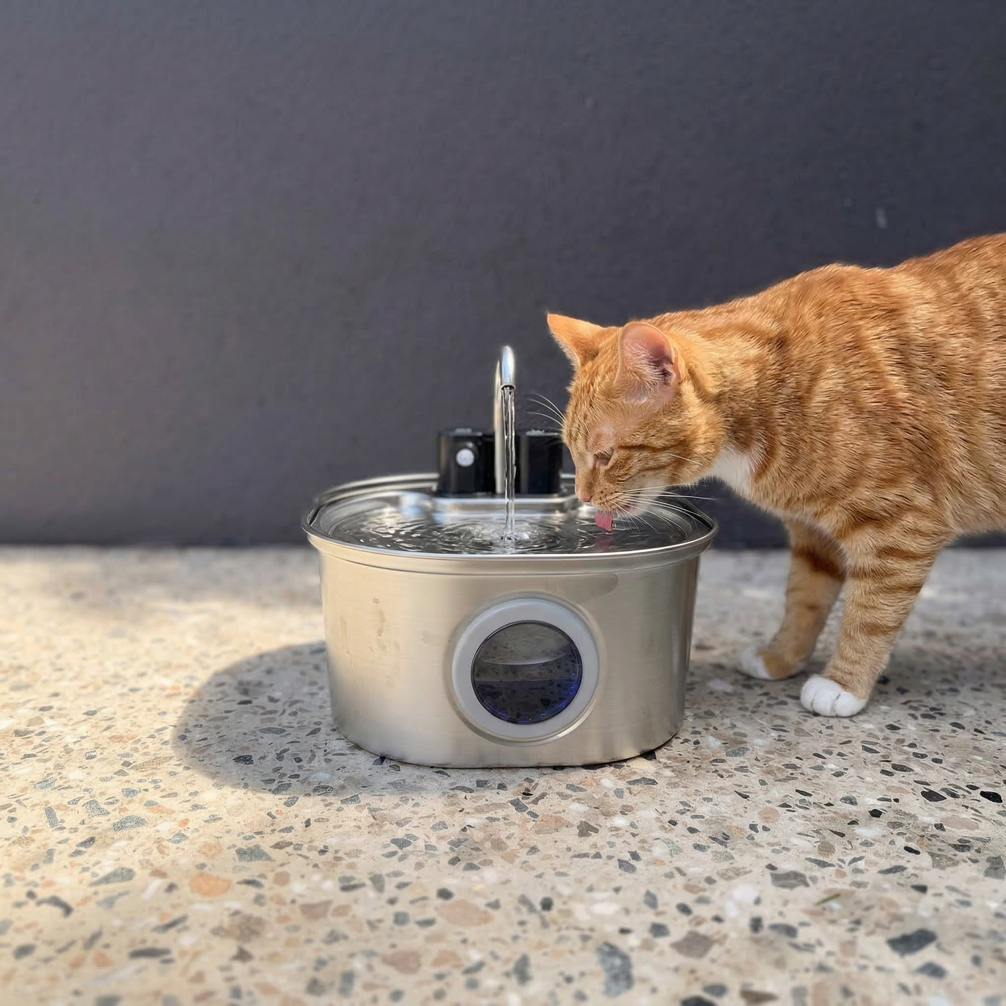 3.2L Pet Water Fountain – Wireless or Plug-In Options