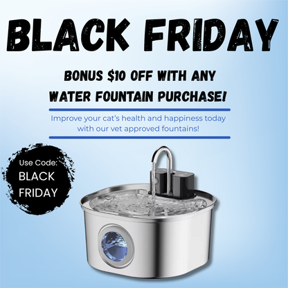 Wireless Rechargeable 3.2L Whisker Co Drinking Fountain