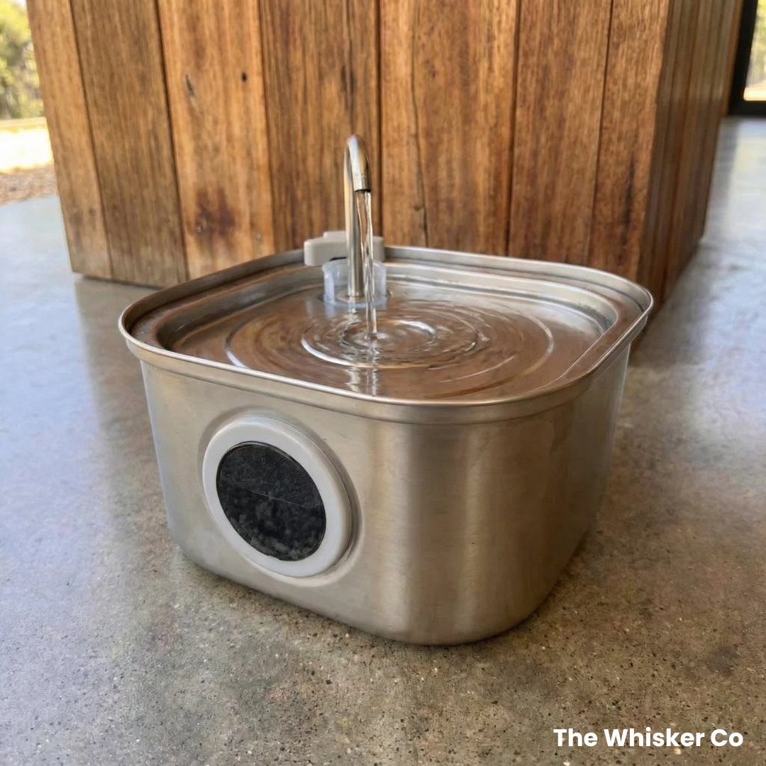 3.2L Whisker Collective Drinking Fountain and Filter Replacement Packs